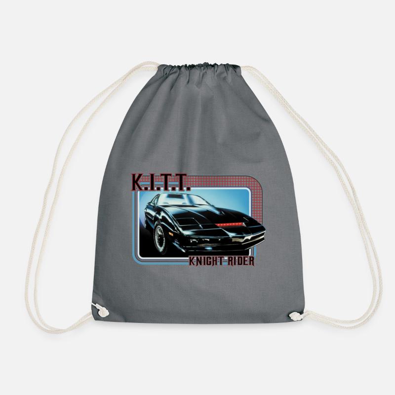 KITT Knight Rider - Turnbeutel - Grau