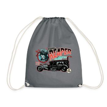 Alchemy England Abholservice Vom Leichenwagen - Turnbeutel - Grau - Vorne
