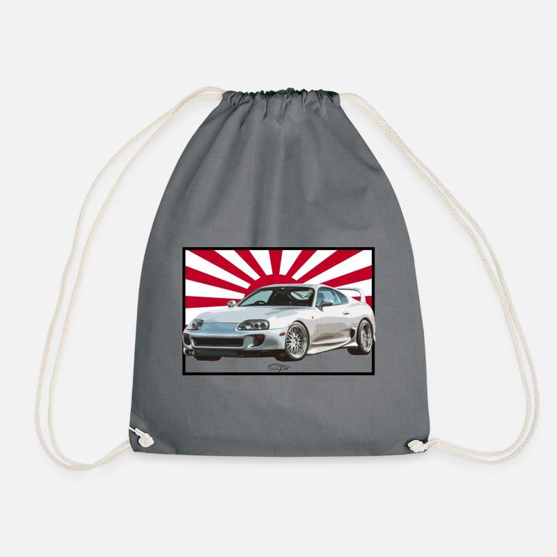 Supra mk4 Swycar Edition - Turnbeutel - Grau
