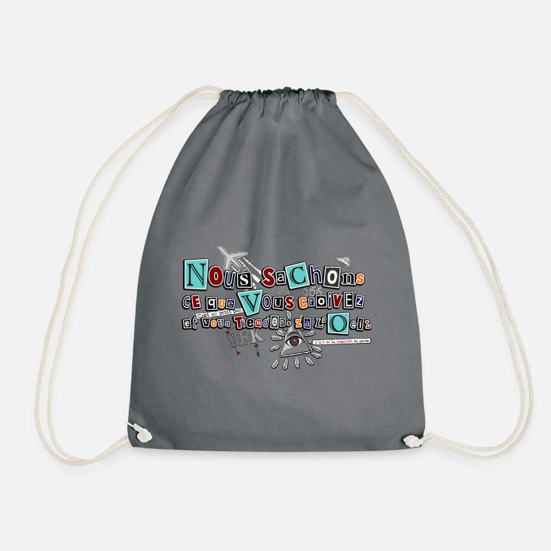 Complots - Sac de sport léger - gris