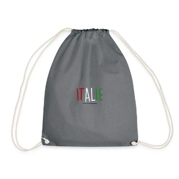 italie - Sac de sport léger - gris - Devant