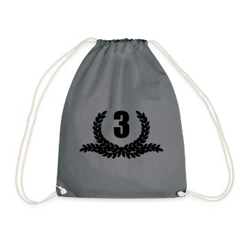 Lauwerkrans 03 ANS - Sac de sport léger - gris - Devant