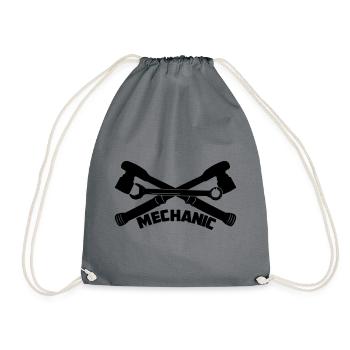 OUTILS MÉCANIQUES - Sac de sport léger - gris - Devant
