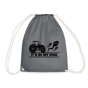Agriculteur, c’est dans mon ADN - Sac de sport léger - gris - Devant