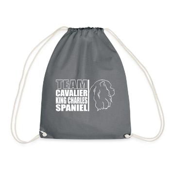 TEAM Cavalier King Charles Spaniel Profil Wilsigns - Sac de sport léger - gris - Devant