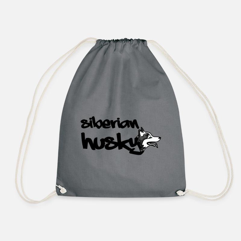 Husky - Turnbeutel - Grau