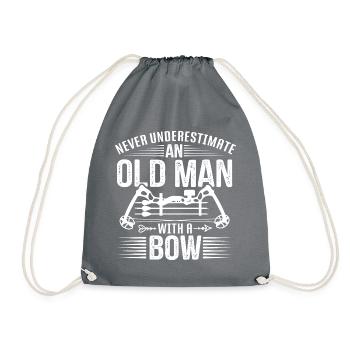 Tir à l’arc Archer Old Man - Sac de sport léger - gris - Devant