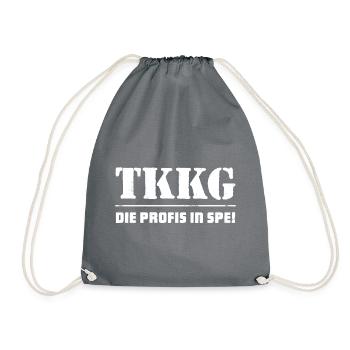 TKKG Die Profis In Spe! - Turnbeutel - Grau - Vorne