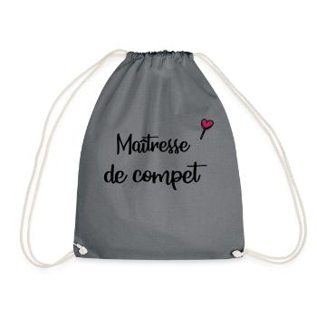 Maîtresse de compet - Sac de sport léger - gris - Devant