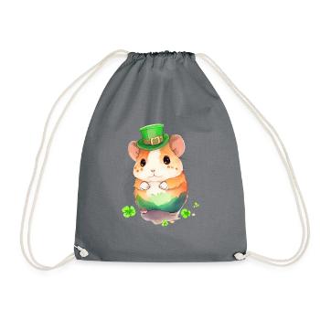 St Paddy's St Patricksday St Patrick Day - Drawstring Bag - grey - Front