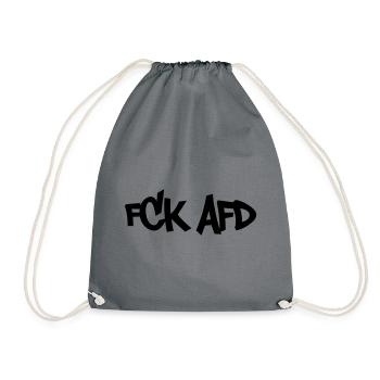 FCK AFD - Turnbeutel - Grau - Vorne