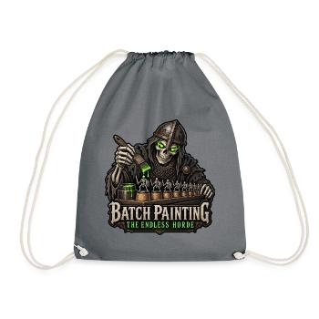 Batch Painting – The Endless Horde Skelett - Turnbeutel - Grau - Vorne