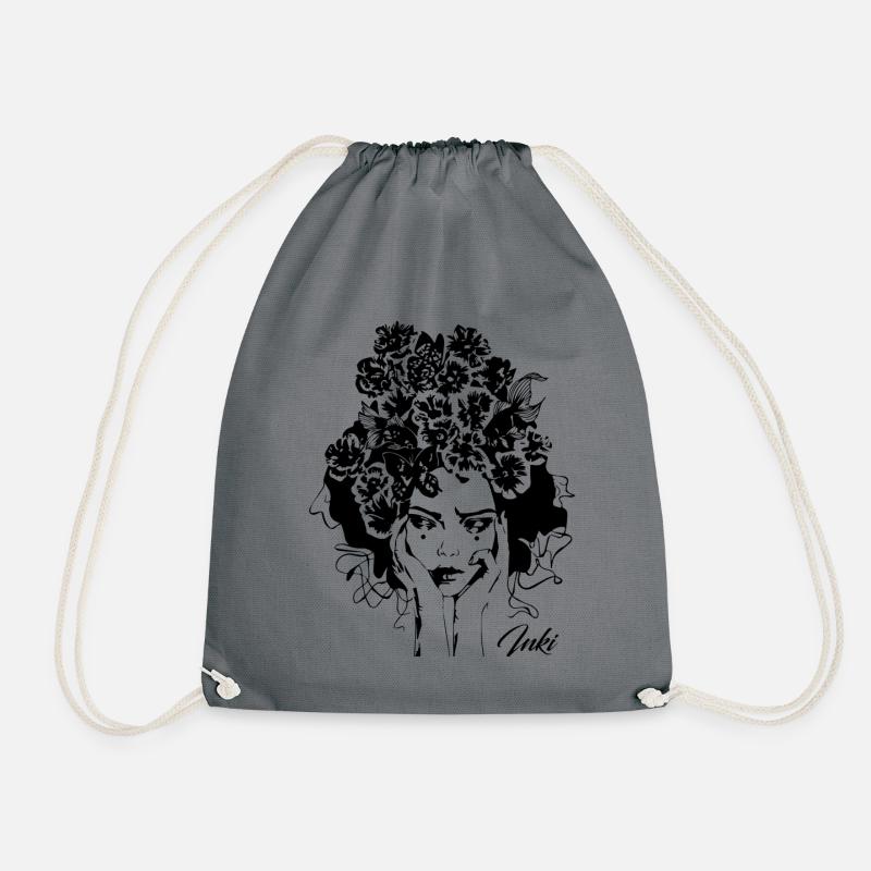 GEISHA - Turnbeutel - Grau