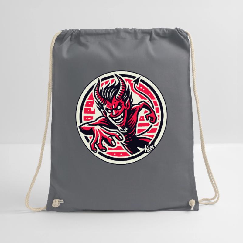 Agile Evil Devilish Devil Devil Devil Drawstring Bag