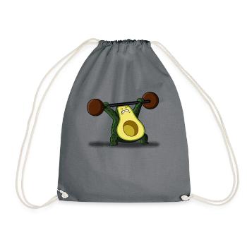 Avocat pour soulever des os - Sac de sport léger - gris - Devant