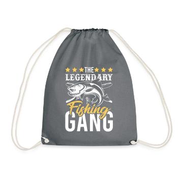 Fisher Gang Team - Turnbeutel - Grau - Vorne