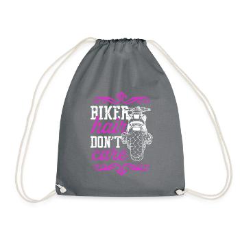 vélo moto - Sac de sport léger - gris - Devant