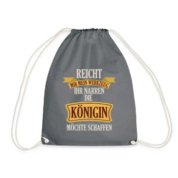 Craftsman Mechatronics Technician Electrician Gift 0293 - Drawstring Bag - grey - Front