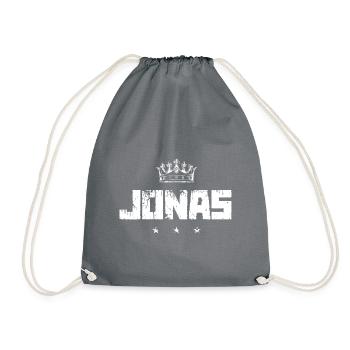 Jonas - Turnbeutel - Grau - Vorne
