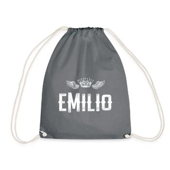Emilio - Turnbeutel - Grau - Vorne