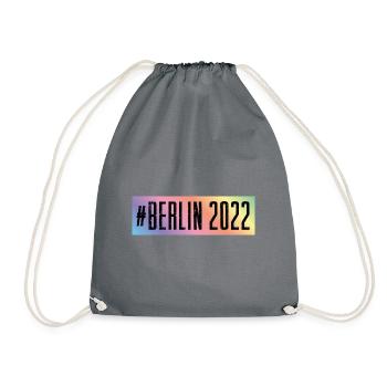 Berlin 2022 - Sac de sport léger - gris - Devant