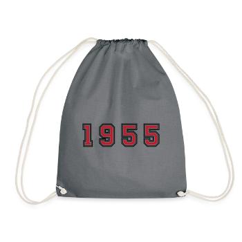 Numéro de l’année 1955 - Sac de sport léger - gris - Devant