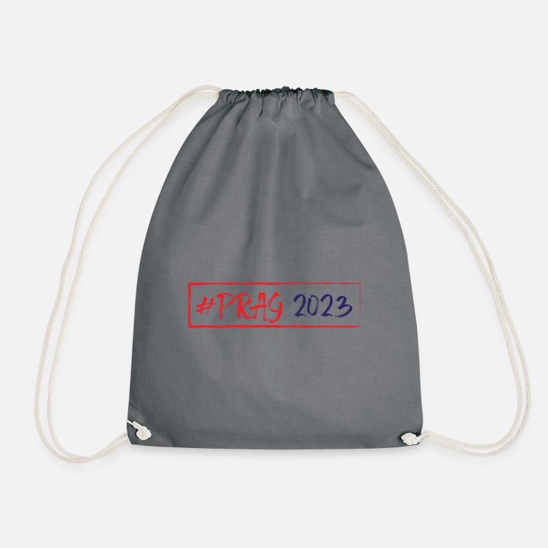 Prag 2023 - Turnbeutel - Grau