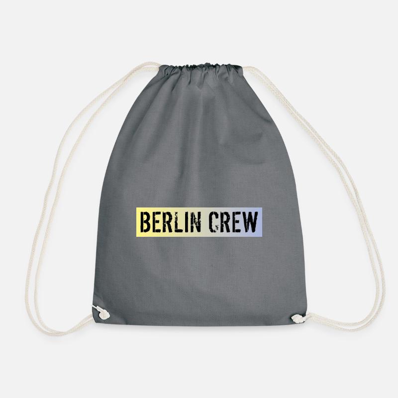 Berlin Crew - Turnbeutel - Grau