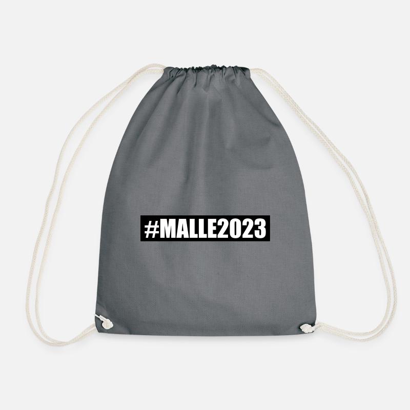 Malle 2023 - Turnbeutel - Grau