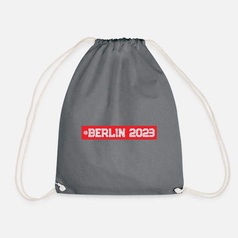 Berlin 2023 - Turnbeutel - Grau
