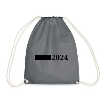 2024 année - Sac de sport léger - gris - Devant