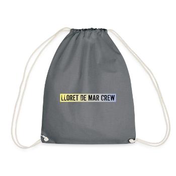 Lloret De Mar Crew - Drawstring Bag - grey - Front