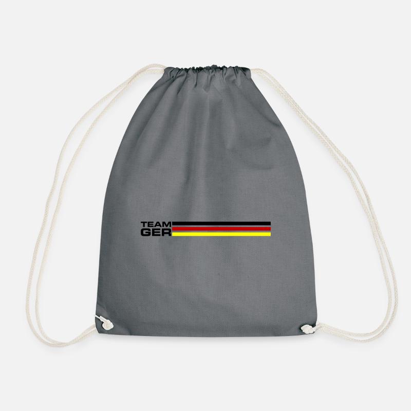 Team Germany - Turnbeutel - Grau
