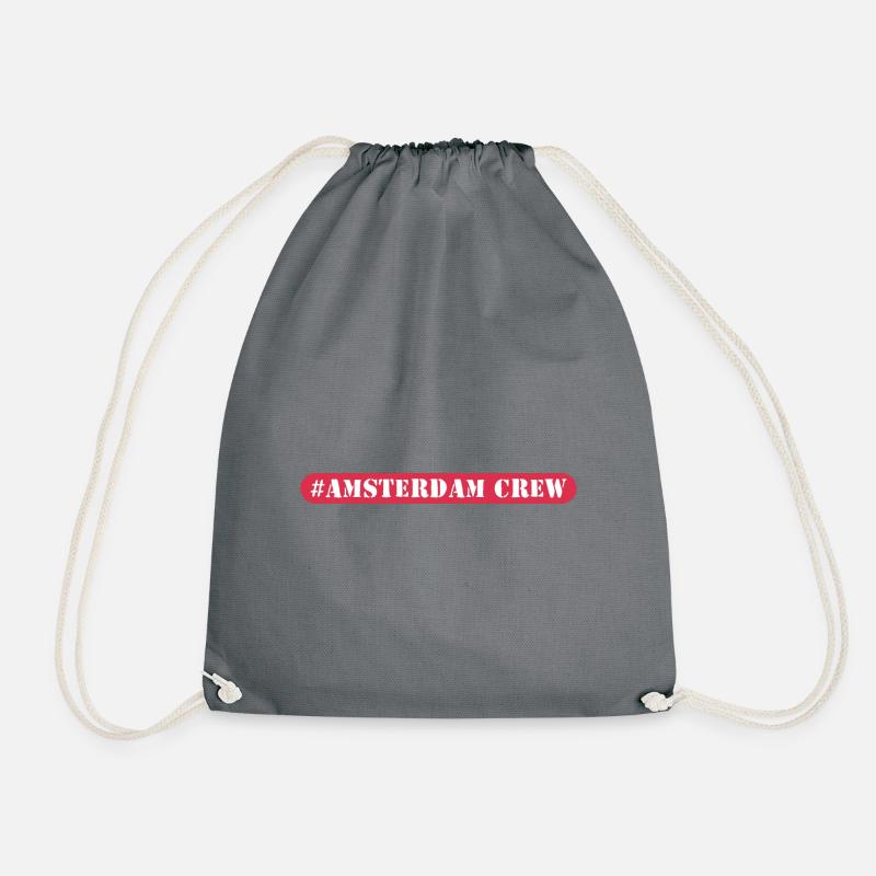 Amsterdam Crew - Turnbeutel - Grau