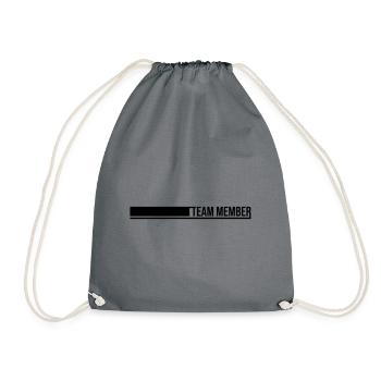 Membres de l’équipe - Sac de sport léger - gris - Devant