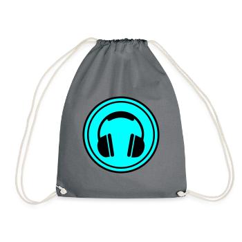 Icône casque - Sac de sport léger - gris - Devant