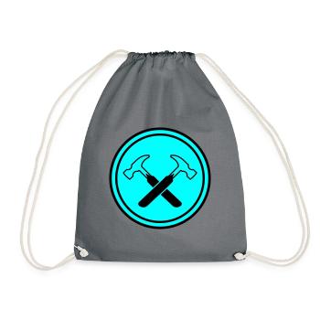 Symbole du marteau - Sac de sport léger - gris - Devant