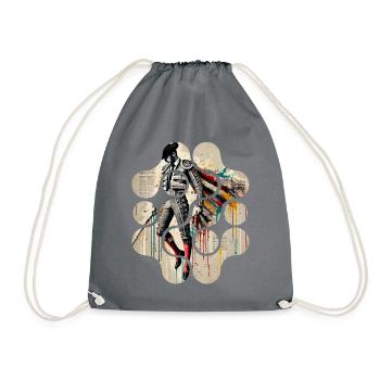 L'élégance colorée du matador - Sac de sport léger - gris - Devant