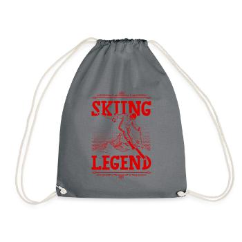 Légende du ski - Sac de sport léger - gris - Devant
