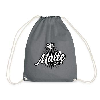 Malle 2024 Team Mallorca - Drawstring Bag - grey - Front