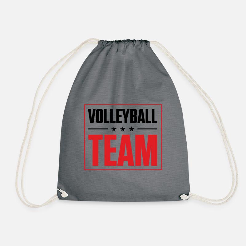 Équipe de volleyball - Sac de sport léger - gris