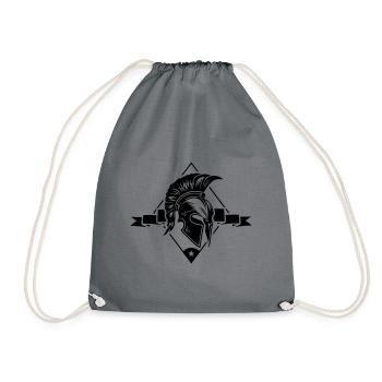 Casque Spartan Gladiator Sparta - Sac de sport léger - gris - Devant