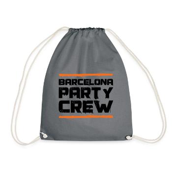 L’équipe de la fête de Barcelone - Sac de sport léger - gris - Devant