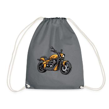 Motard Motard - Sac de sport léger - gris - Devant