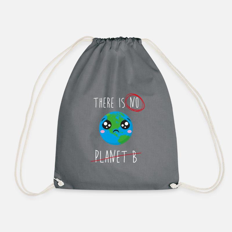 There Is No Planet B - Turnbeutel - Grau