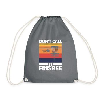 Don’t call it Frisbee, Funny Frolf Player Gift - Sac de sport léger - gris - Devant