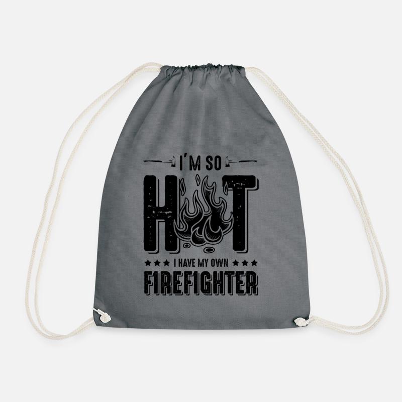 firefighter pompier hot - Sac de sport léger - gris