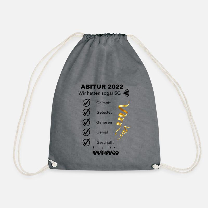 Abitur 2022 - Turnbeutel - Grau