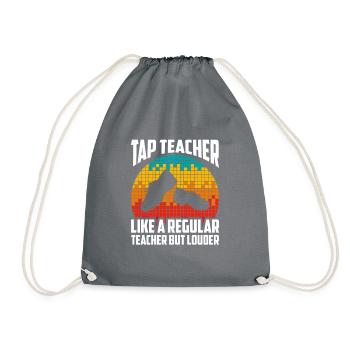 Comme un professeur ordinaire mais plus fort - Claquettes - Sac de sport léger - gris - Devant