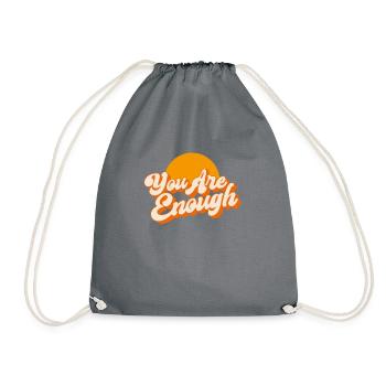 Vous êtes assez, Retro Mental Health - Sac de sport léger - gris - Devant